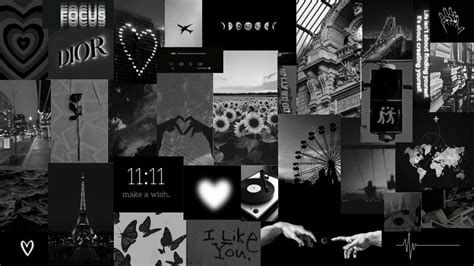 Black Collage Desktop Wallpapers - Top Free Black Collage Desktop Backgrounds - WallpaperAccess