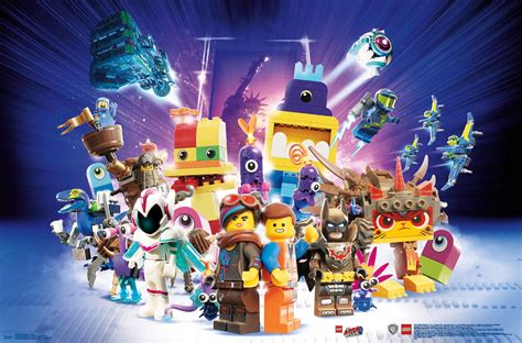 LEGO Movie 2 - Group Poster and Poster Clip Bundle - Walmart.com ...