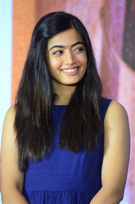 Rashmika Mandanna @ Dear Comrade Movie Trailer Launch Photos - South ...