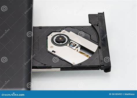 Laptop disk tray open stock photo. Image of storage, network - 36183492