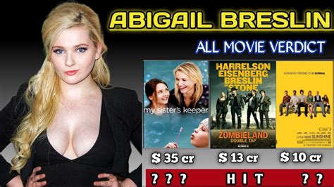 Abigail Breslin All Movies Verdict ( 2002 - 2023 ) Abigail Breslin All ...