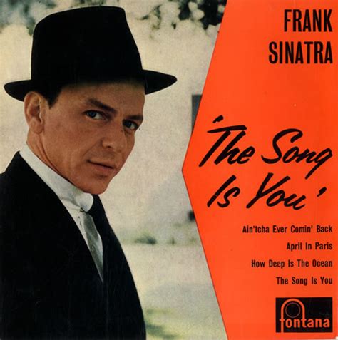 Frank Sinatra The Song Is You EP UK 7" vinyl single (7 inch record / 45) (562365)