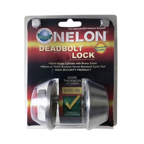 Nelon Single Deadbolt Lock - D101