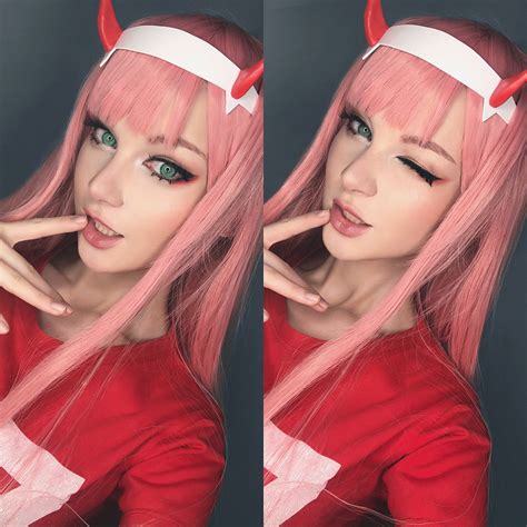 Zero Two cosplay : r/DarlingInTheFranxx