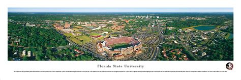 FSU Seminoles Panoramic Photo Print - Aerial View