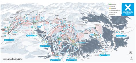 Grandvalira Ski Resort - Trail Map - snowon.net