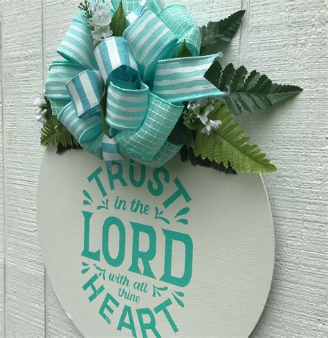 Wood Religious Welcome Sign Rustic Front Door Decor Wall | Etsy