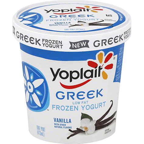 Yoplait Frozen Yogurt, Greek, Low Fat, Vanilla | Frozen Foods | Don's Super Saver