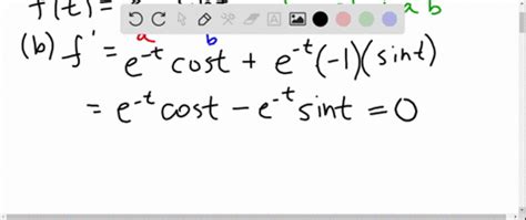 SOLVED:The graph of f(t)=e^-t sint is an example of a damped sine wave ...