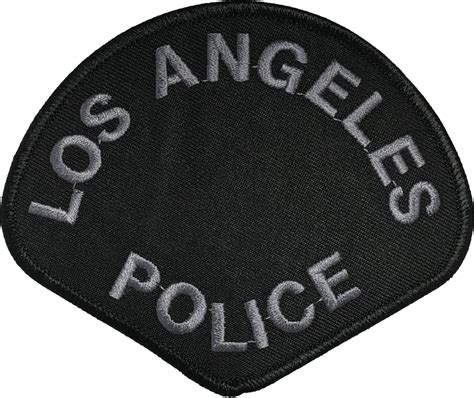 LOS ANGELES POLICE DEPARTMENT SHOULDER PATCH: Tactical Subdued - Chicago Cop Shop