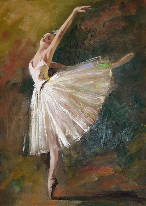 Elena Lukina | Dancer painting, Ballet painting, Dance paintings