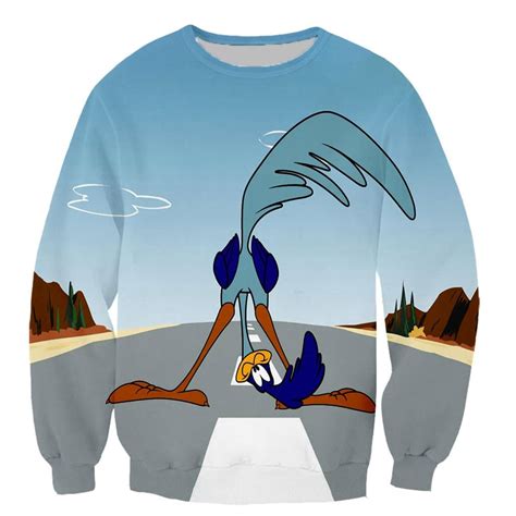 Road Runner & Wile E Coyote Cartton 3D Printed Hoodies - Anime Hoodie Shop