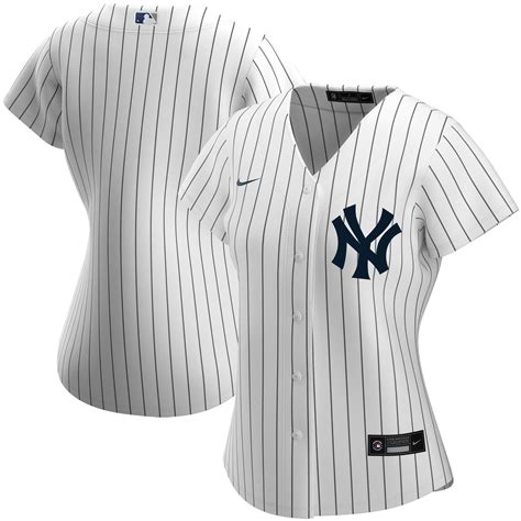 Women's New York Yankees Nike White Home Replica Team - Jersey