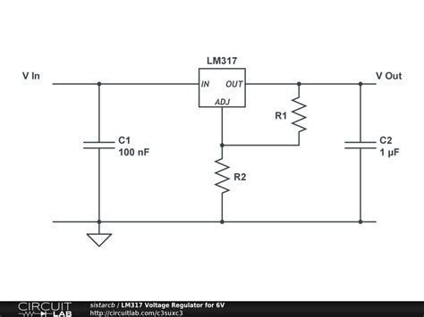 lm317 voltage regulator circuit diagram - Circuit Diagram