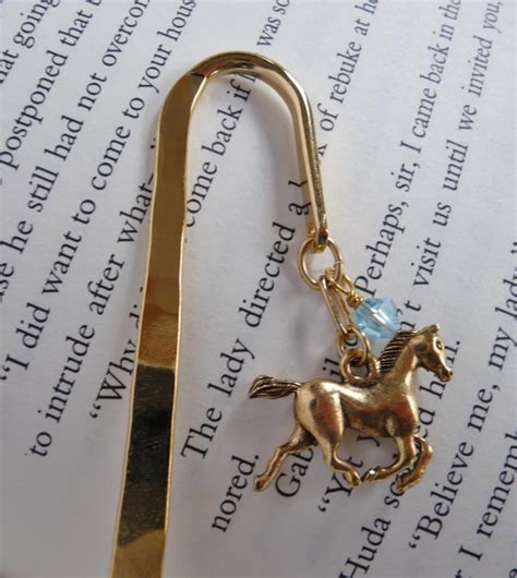 Horse Bookmark - Etsy