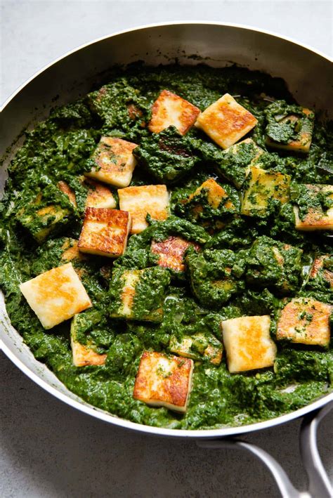 Easy Palak Paneer Recipe | Healthy Nibbles by Lisa Lin by Lisa Lin