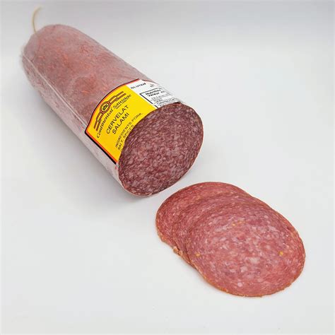 Continental Sausage - Cervelat Salami slices, 100g | Gary's European Sausages