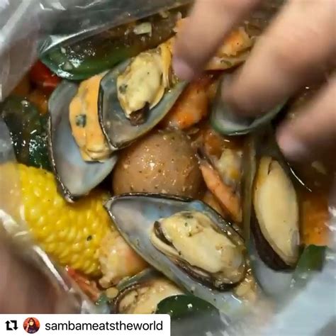 Seafood boil | bag, seafood boil | Let us see your seafood boil in a bag! 🦀 #CrabDuJour | By ...