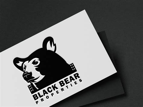 Black Bear Logo Design by BRAND ACE DESIGN on Dribbble