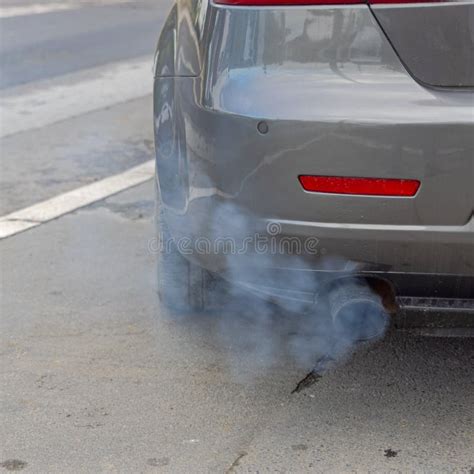 Car Exhaust Fumes stock image. Image of rear, danger - 238042949