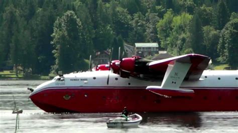 Martin Mars Seaplane Parking at Sproat Lake Vancouver Island Canada ...