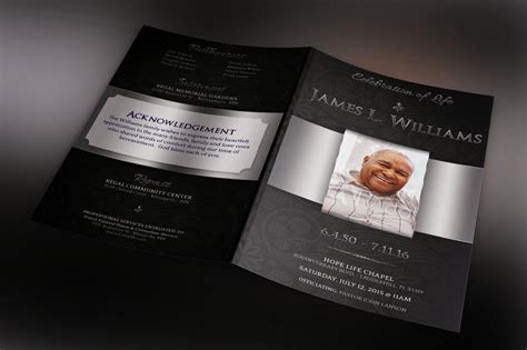 Remarkable Funeral Brochure Design - 32+ Examples, Illustrator, Design ...