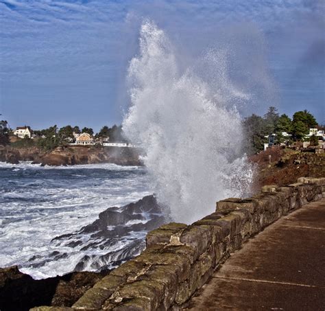 Thom Zehrfeld Photography : Big Ocean Waves In Depoe Bay