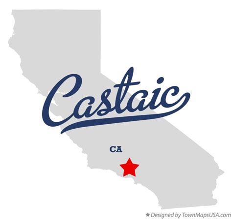 Map of Castaic, CA, California