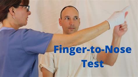 Finger-to-Nose Test - YouTube