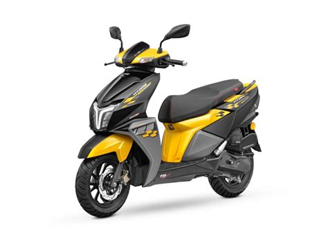 TVS Ntorq 125 Race Edition Gets New Yellow Colour; Priced At Rs. 74,365