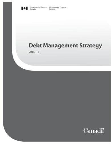 Debt Management Plan - 11+ Examples, Format, Pdf, Tips