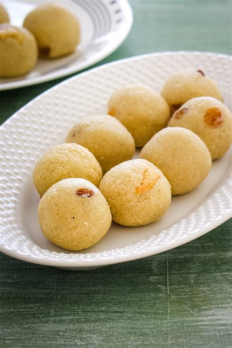 Rava Laddu Recipe (With Condensed Milk) - Spice Up The Curry