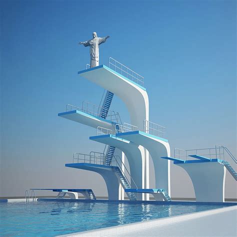 Olympic Diving Board : Tom Daley Poses On The Olympic Diving Board ...