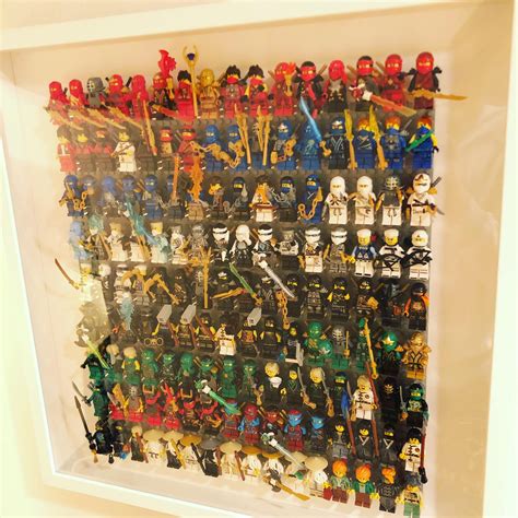 Wall of Ninja: Minifigure Display Case : r/lego