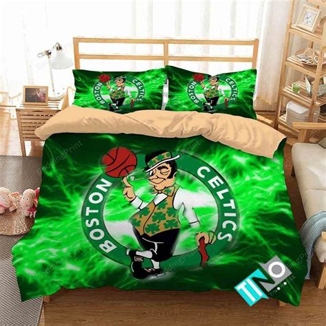 Nba Boston Celtics 2 Logo 3d Duvet Cover Bedding Sets N. PLEASE NOTE: This is a duvet cover, NOT ...