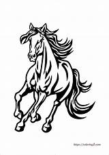 Mustang Horse Coloring Pages  2 Free Sheets 2021 sketch template