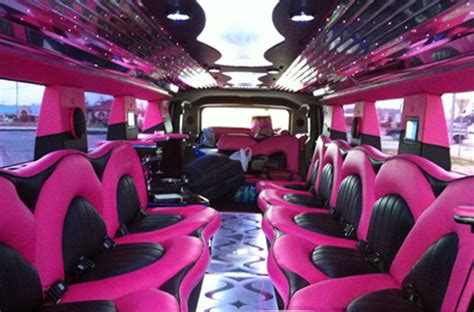 Hot Pink Hummer Limousine - Mikes Limousine