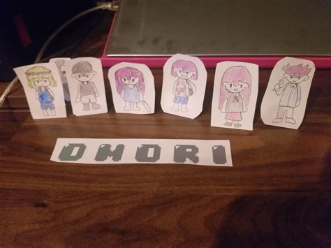 Made my own OMORI Merch! : r/OMORI