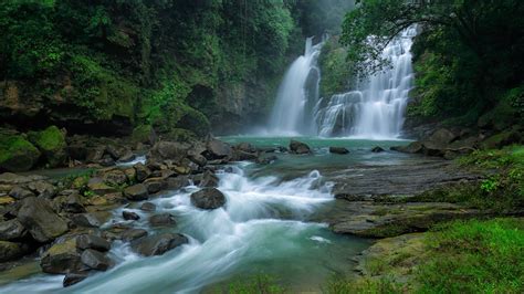 Nauyaca Waterfalls (Cataratas Nauyaca), Dominical, Puntarenas, Costa ...