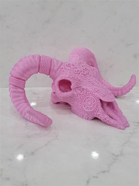 Deluxe Ram Skull Sheep Skull Home Décor 3D Print Sheep Skull Home Décor ...