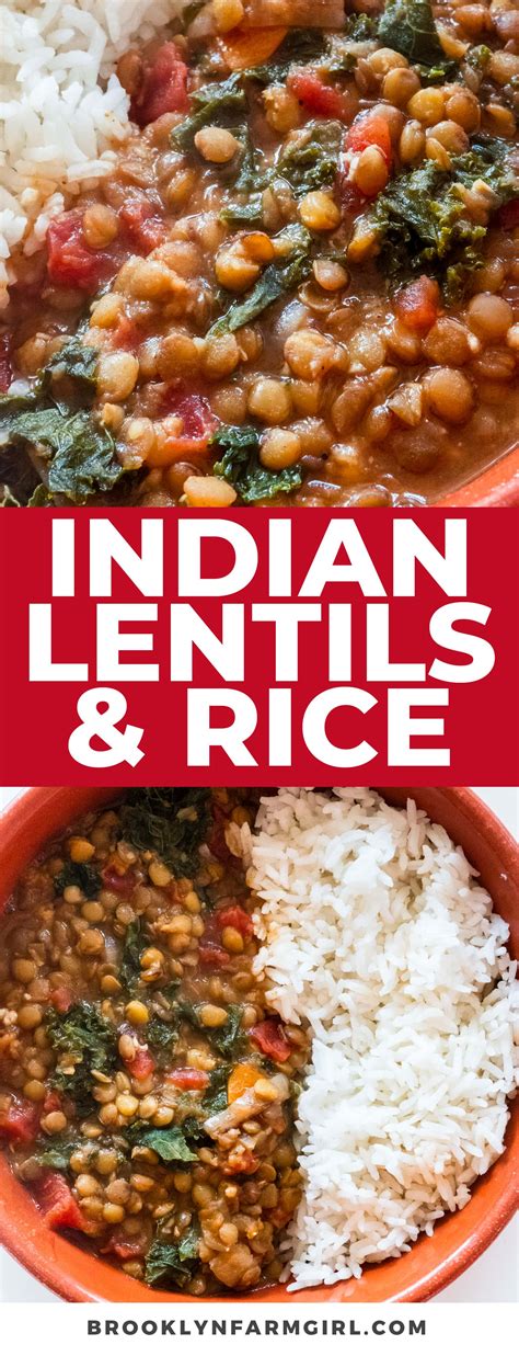 Indian Lentils - Brooklyn Farm Girl