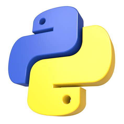 3D Python Programming Language Logo 12697295 PNG