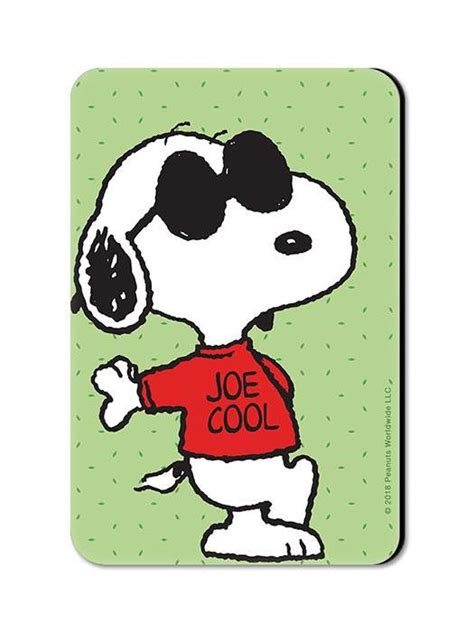 Joe Cool | Official Peanuts Fridge Magnet | Redwolf