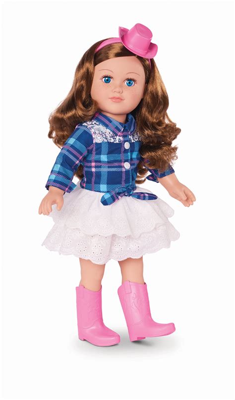 My Life As 18" Poseable Cowgirl Doll, Brunette Hair - Walmart.com