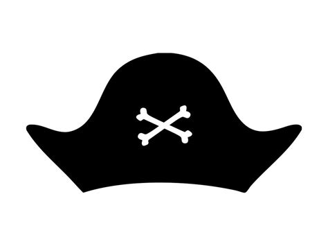 Pirate Hat SVG, Pirate Svg, Pirate Hat Clipart, Pirate Hat Files for ...