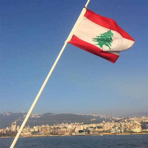 l. (Mediterranean Sea) | Lebanon, Mediterranean sea, Lebanon flag