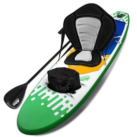 Stand Up Paddle Boards 10" Inflatable SUP Surfboard Paddleboard Kayak ...