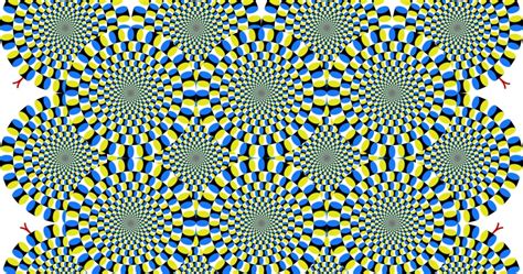 Optical Illusion - Rotating Snakes - The secret behind it