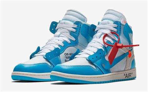 UNC Off-White Air Jordan 1 Release Date - Sneaker Bar Detroit