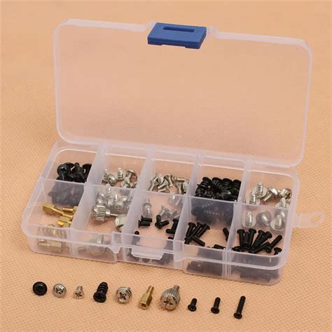 MTGATHER 165pcs/Set Computer Screws Kit For Motherboard PC Case CD ROM Hard Disk Notebook ...